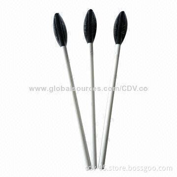 Makeup rules, made of plastic handle and synthetic hair, various colors are available